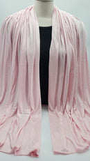 Baby Pink Jersey Shawl