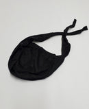 Black Tieback Cap