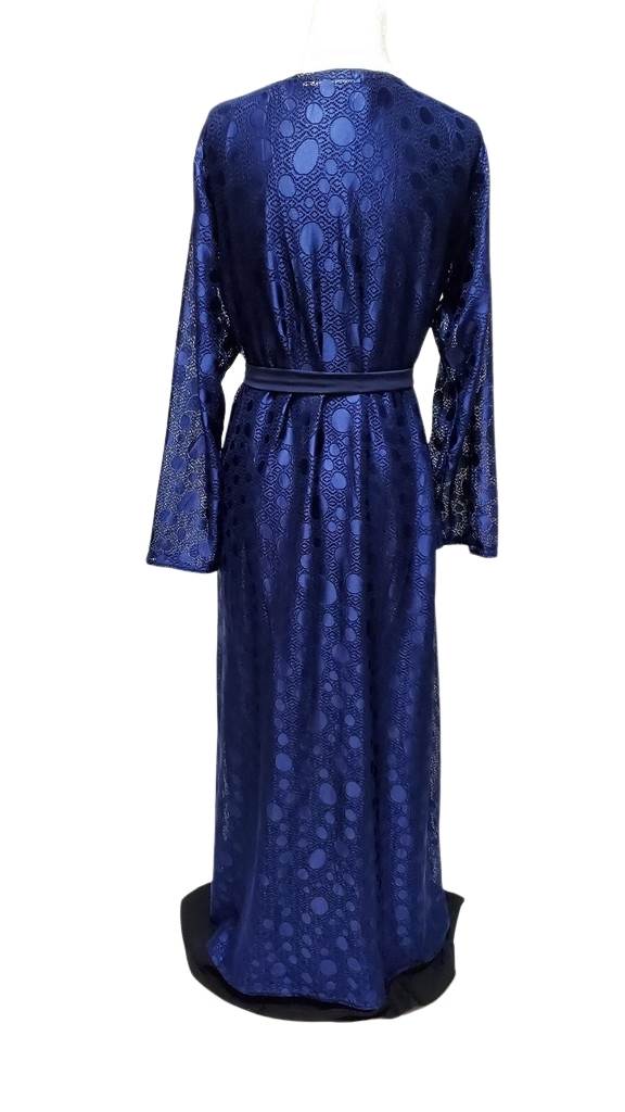 Blue Polka Lace Kimono