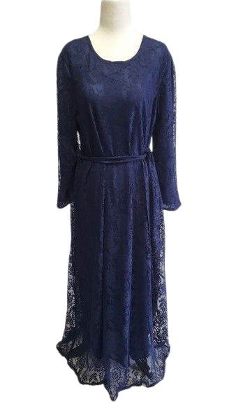 Blue Net Dress