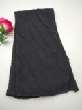 Dark Olive Crinkle Chiffon Shawl