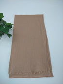 Khaki Soft Cotton Shawl
