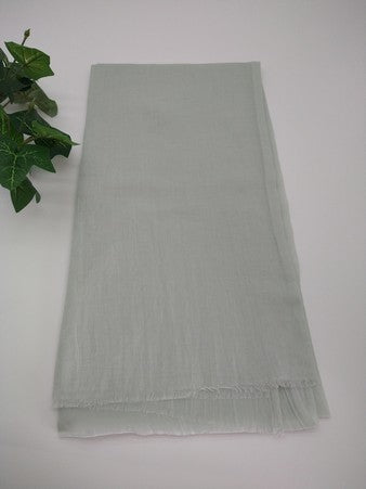 Steel Blue Soft Cotton Shawl