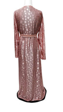 Dusty Pink Polka Lace Kimono