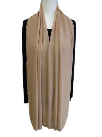 Gold Chiffon Shawl