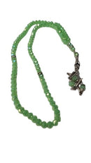 Green Crystal Tasbeeh