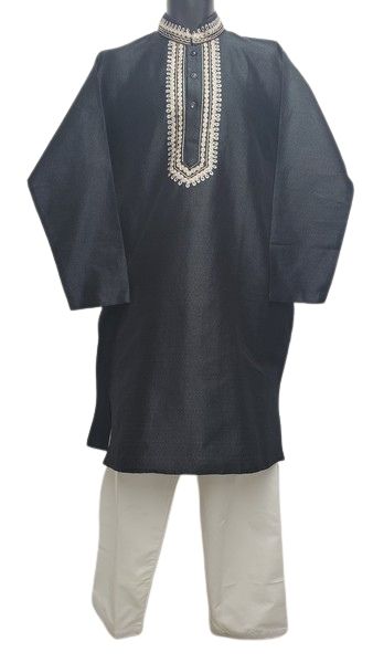 Mens Black Shalwar Kurta