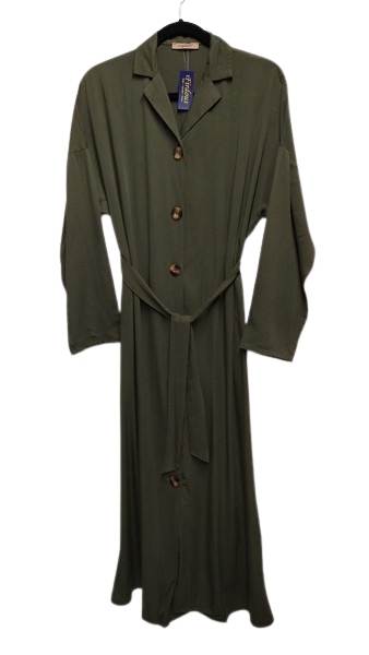 Olive Green Abaya Dress