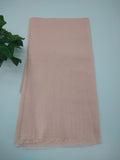 Coral Pink Soft Cotton Shawl