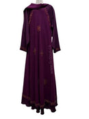 Purple Girls Abaya