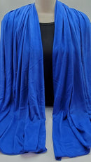 Shocking Blue Jersey Shawl